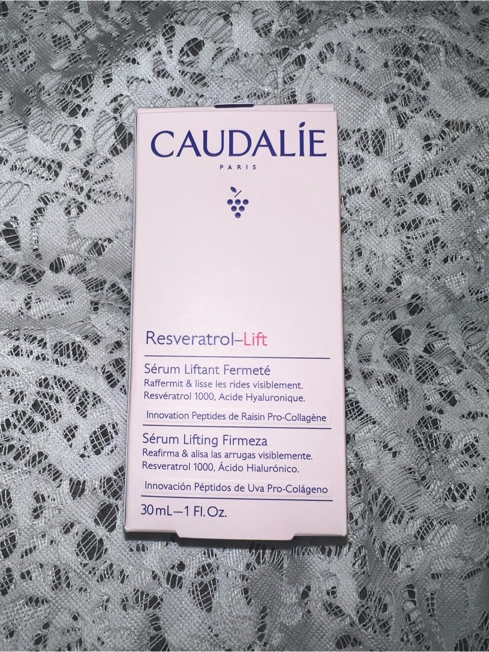 Caudalie Resveratrol Lift Instant Firming Serum 30ml / 1oz New in Box